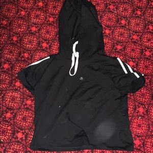 Black hoodie